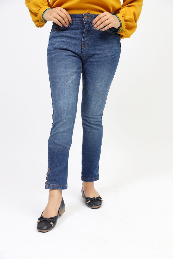 Blue Rinse Wash Jeans